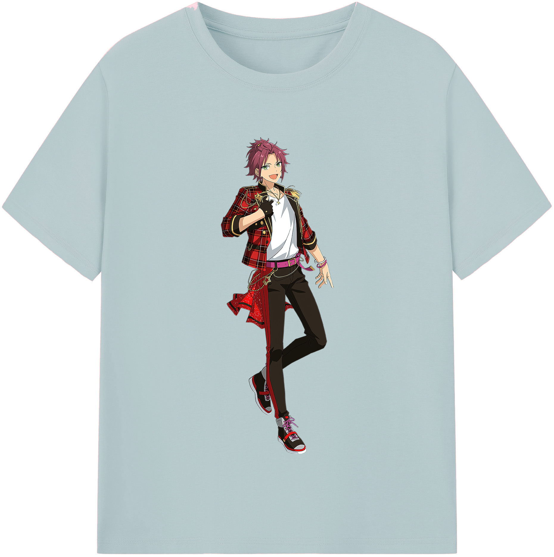 （画像用） あんさんぶるスターズ! Ensemble Stars 綿100％半袖Tシャツ（フロントプリント）